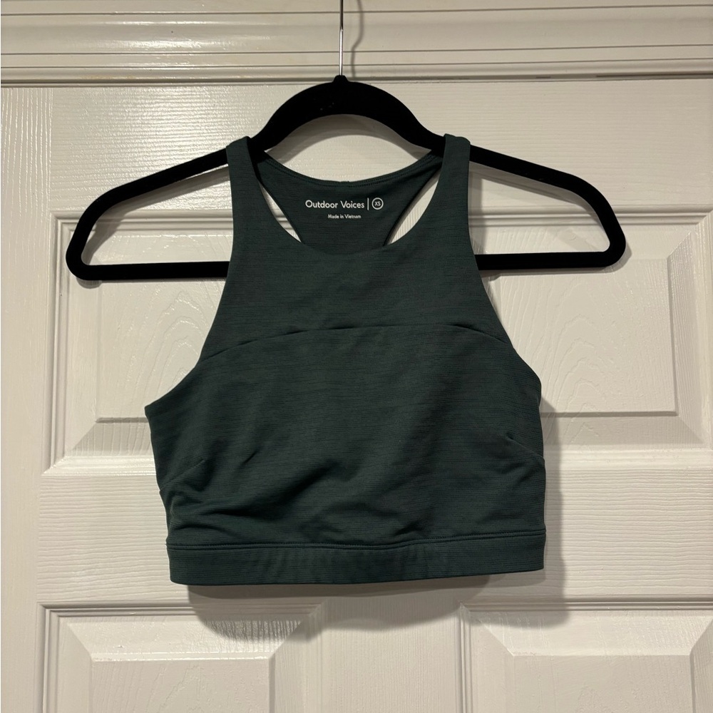 Outdoor Voices High Neck Sports Bra